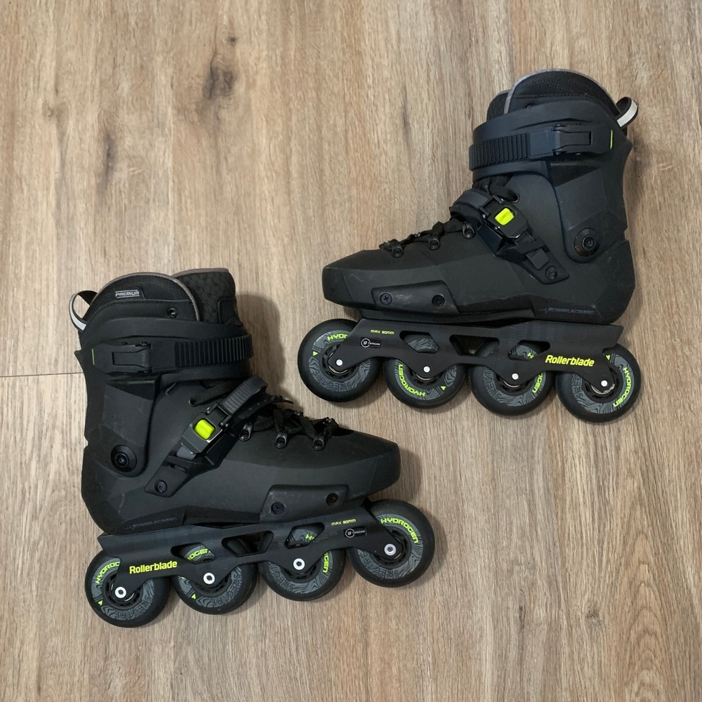 Rollerblade Twister XT skates in black - size 8 mens